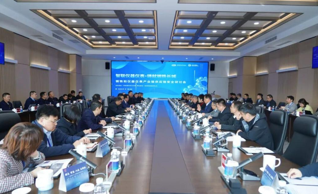 鋼鐵與儀器儀表產(chǎn)業(yè)鏈供應(yīng)鏈安全研討會(huì)在南鋼召開